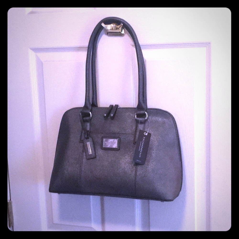 Tignanello Saffiano Leather Satchel